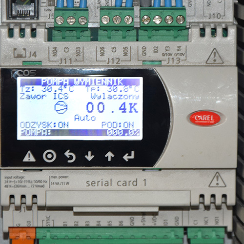 8 STEROWNIK ODZYSKU 1 - Odzysk ciepła w chłodni do przechowywania owoc&oacute;w